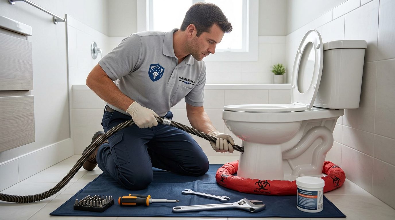 Blocked Toilet Repair
