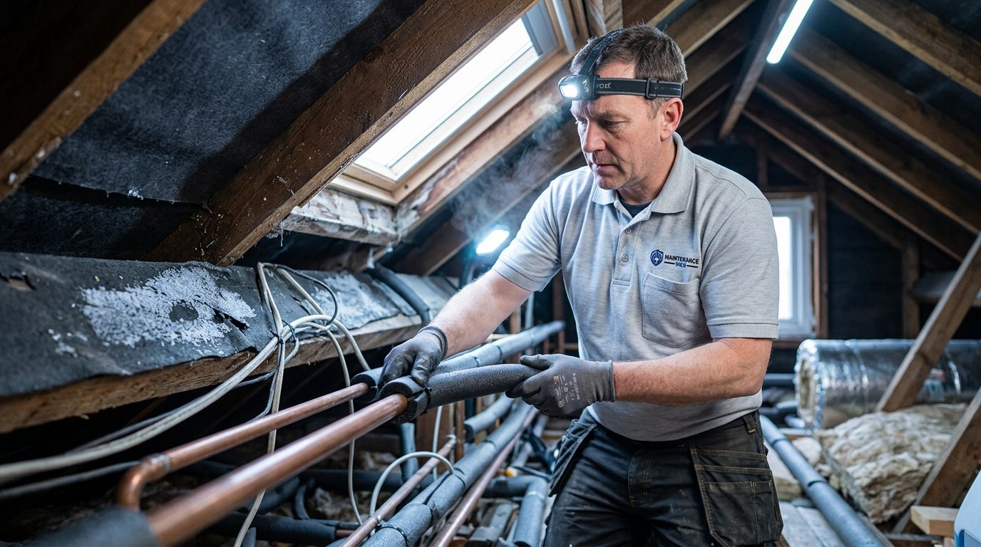 Frozen Pipe Burst Repair