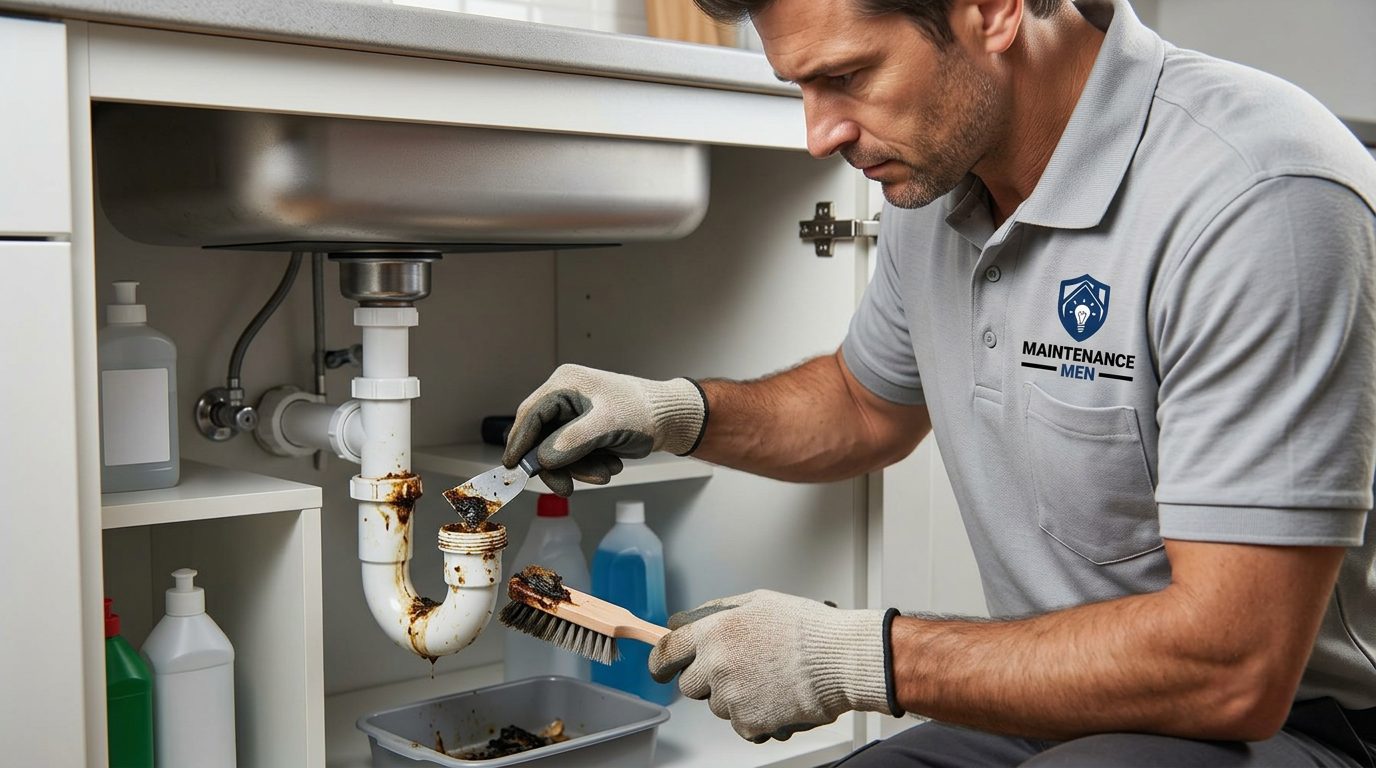 Grease Blocked Sink Clearance