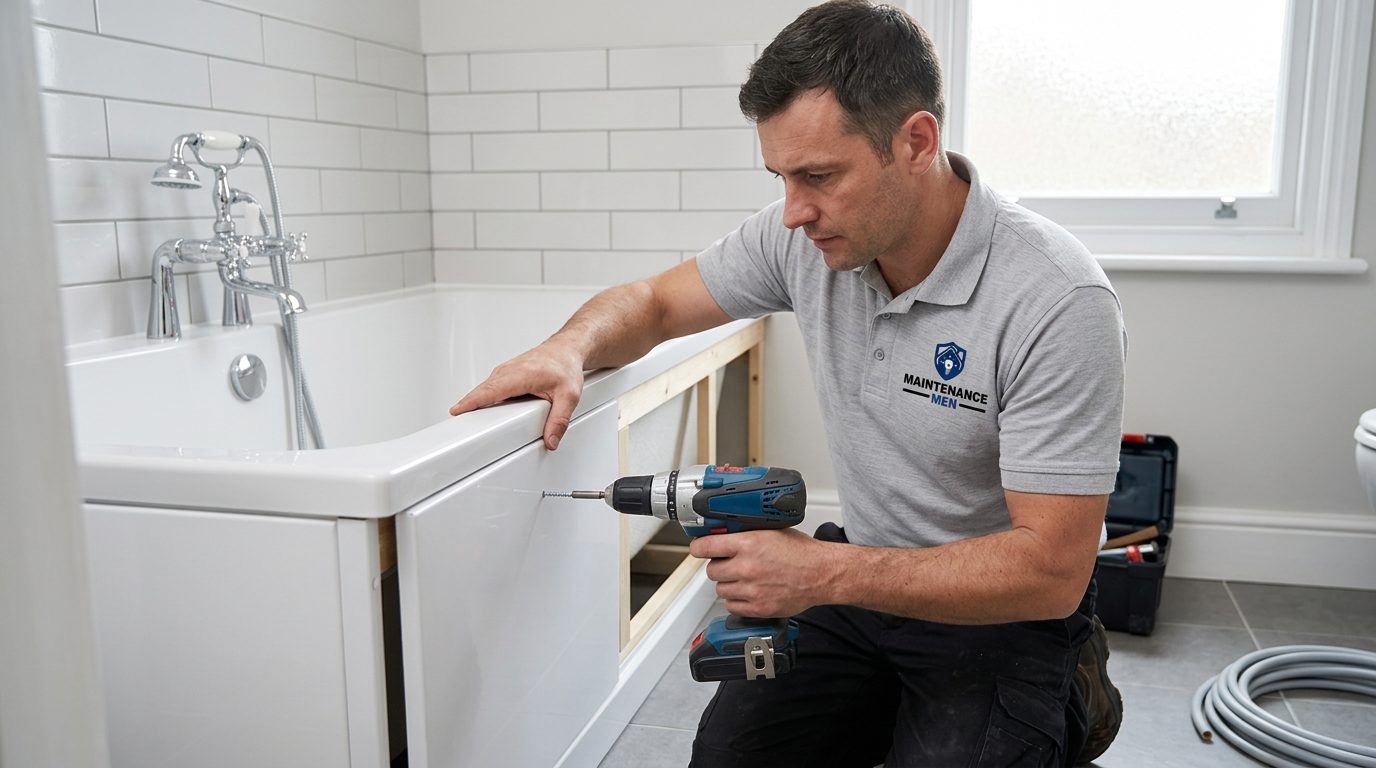 Loose Bath Panel Repair