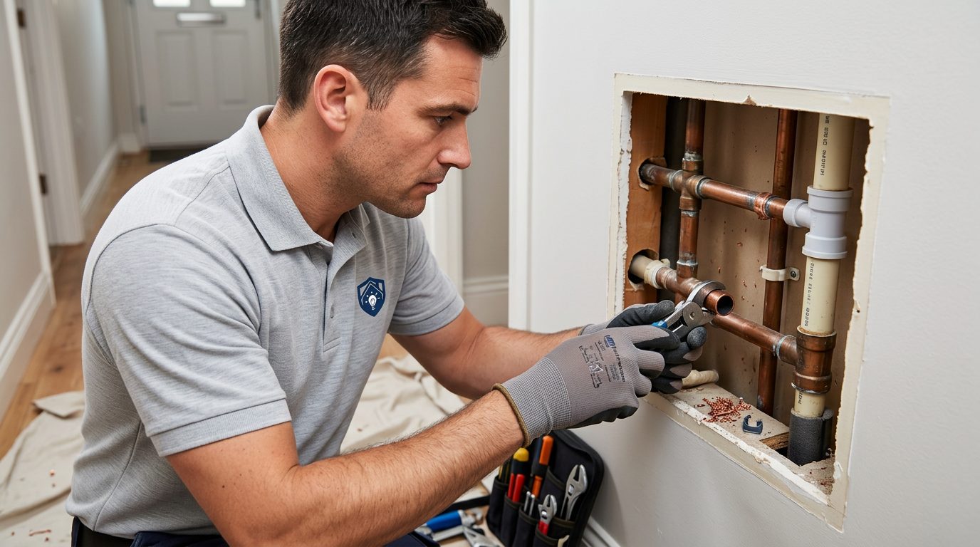 Pipework in Walls Repair