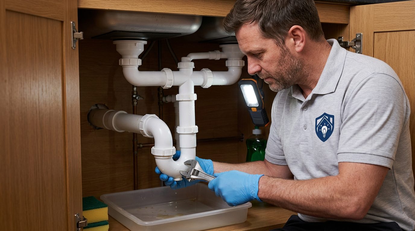Sink U-Bend Blockage Clearance
